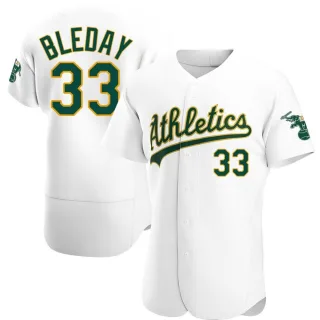 Authentic Men's JJ Bleday Oakland Athletics Home Jersey - White