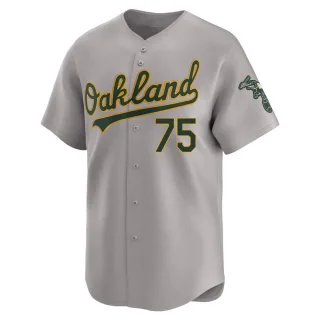 Limited Men's Barry Zito Oakland Athletics Away Jersey - Gray