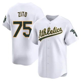 Limited Men's Barry Zito Oakland Athletics Home Jersey - White