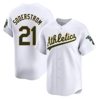 Limited Men's Tyler Soderstrom Oakland Athletics Home Jersey - White