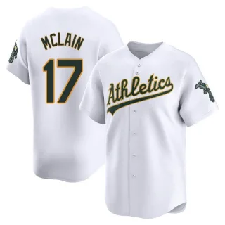 Limited Youth Denny Mclain Oakland Athletics Home Jersey - White