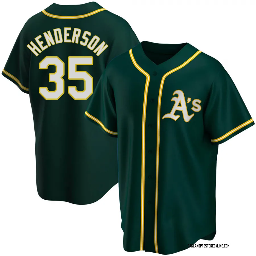 rickey henderson oakland jersey