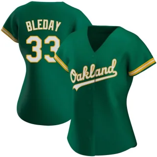 Replica Women's JJ Bleday Oakland Athletics Kelly Alternate Jersey - Green